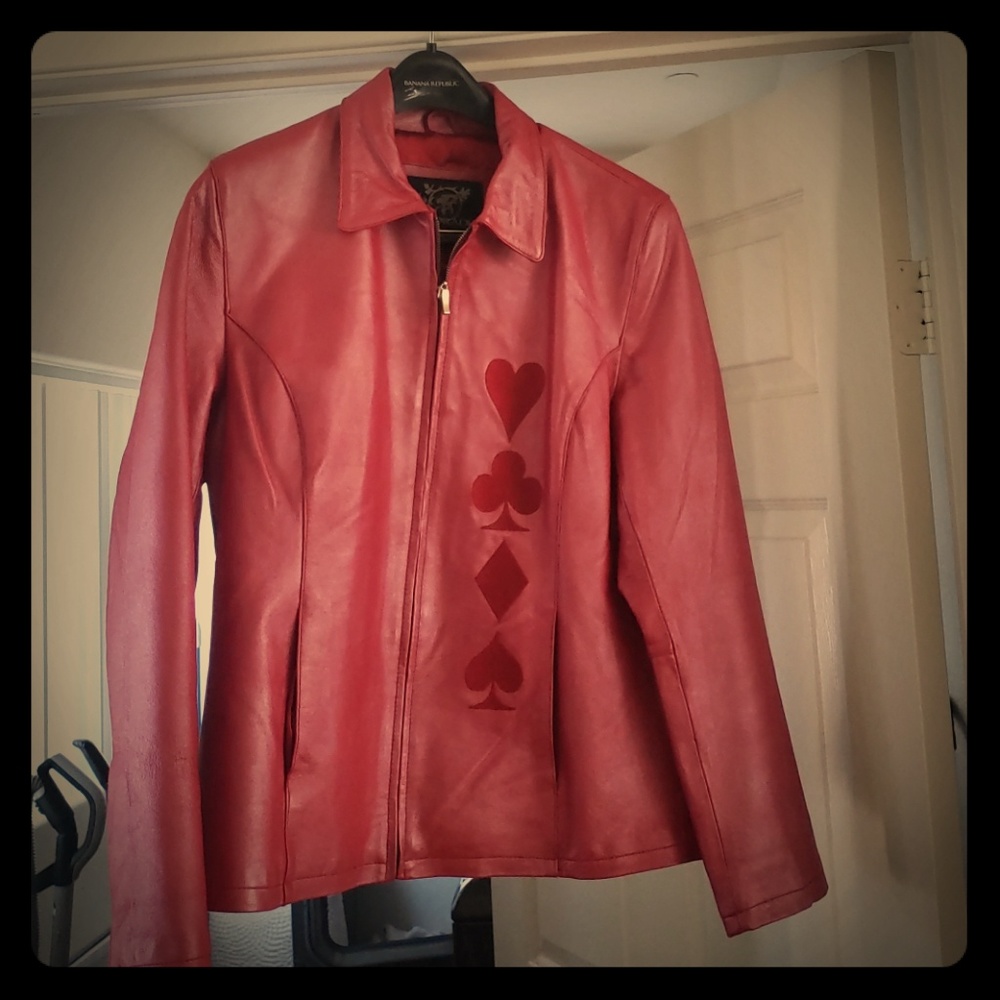 Leather jacket